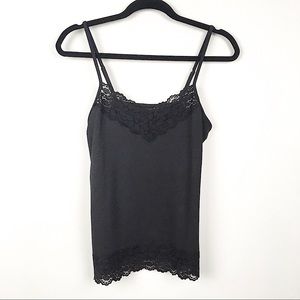 WHBM lace camisole tank top M